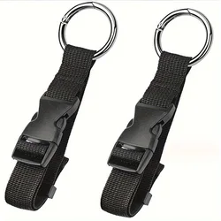 Travel Luggage Fixed Strap Backpack External Strap Portable Strap With Release Buckle Add-A-Bag Luggage Strap Belt Jacket Holder