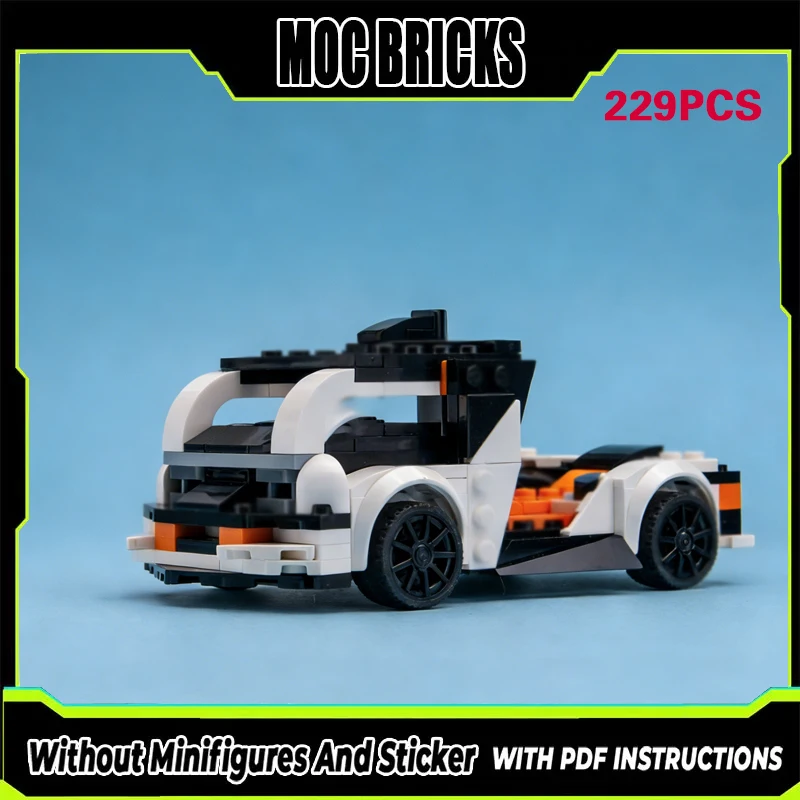 

Конструктор MOC: Модель городского автомобиля, классический грузовик, модульные технологичные блоки, подарки, праздничный набор для сборки, детские игрушки