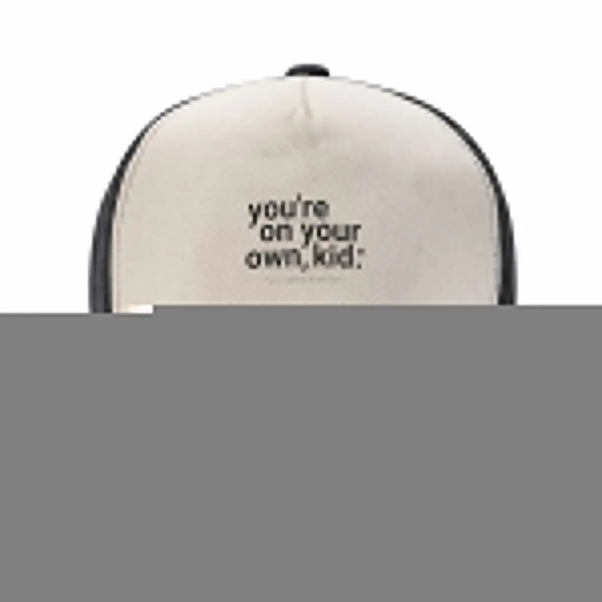 

you're on your own, kid. Baseball Cap New Hat hats on offer fishing caps man Beach Outing Luxury Woman Men's