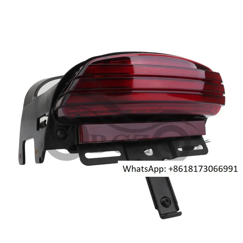 Motorcycle 3-line 5-line multifunctional red rear taillights suitable for the soft tail Daina Feiba series models