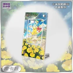 Original Pokemon Display Stand Mew VMAX  Cynthia Miriam Charizard Acrylic Card Brick Photo Frame PTCG Gift Toy Not Include Cards