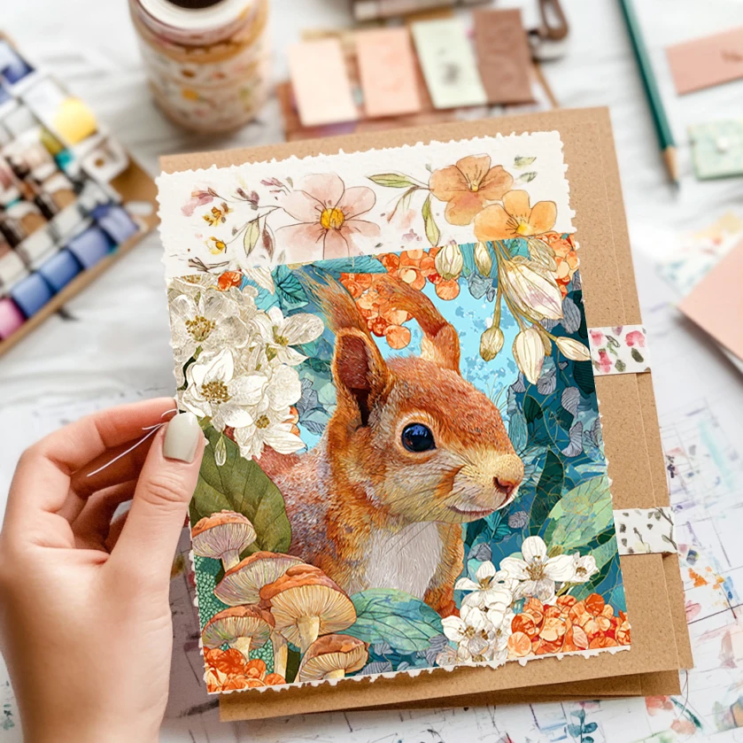 ชุดกระดาษสมุดภาพขนาด 6x6 นิ้ว (36 แผ่น): ลายงานฝีมือสำหรับงานสมุดภาพ, โอริกามิ, สมุดแพลนเนอร์ และงาน DIY การ์ด