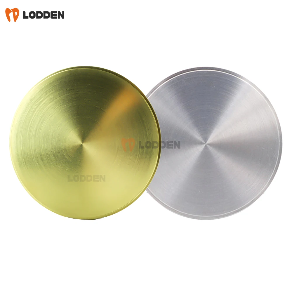 Dental Titanium Discs Golden Silver 98*10-25MM GR2/GR5 Titanium Alloy Disk for Implant Accessories CAD CAM Dental Lab Disc