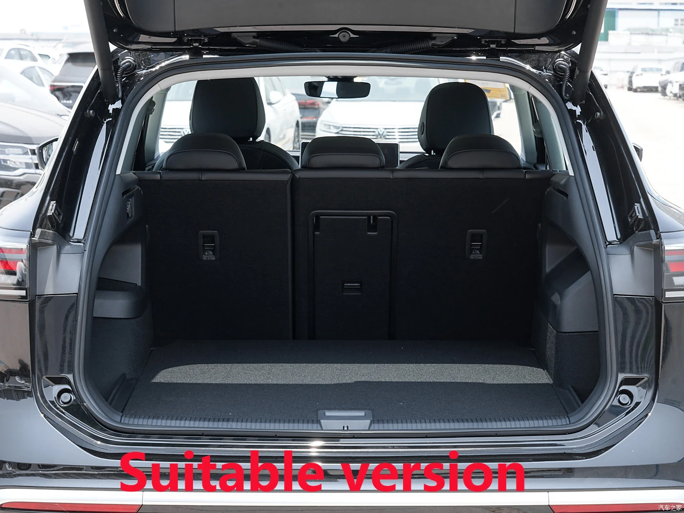 For Volkswagen VW Tiguan R Line LWB 2024 2025 2026 MK3 5 Seats TPE Material Water Proof Non-slip Trunk Mat Cargo Car Accessories