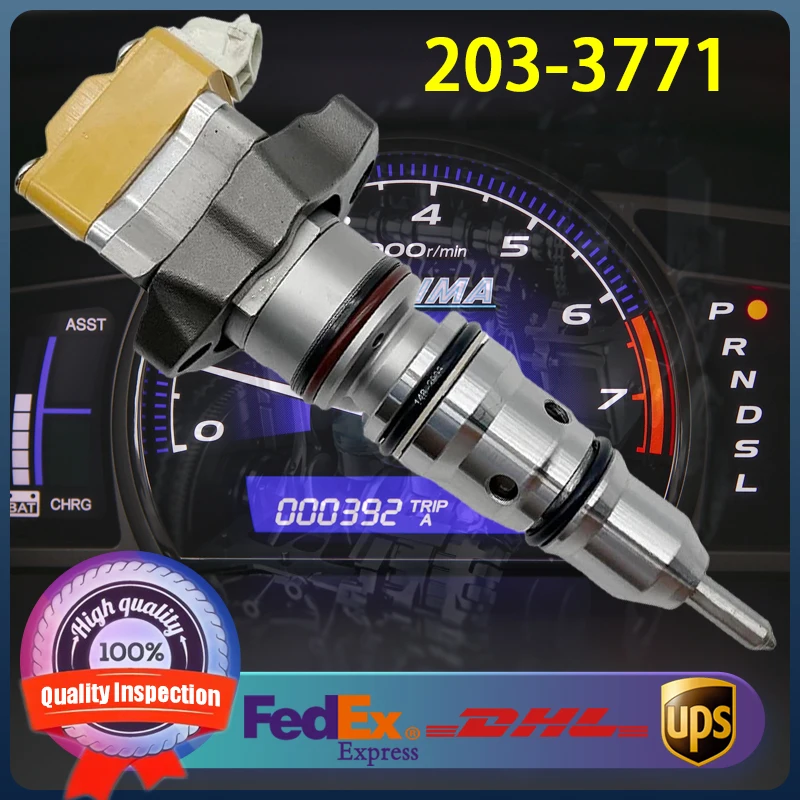 

203-3771 EX631262 10R1262DR 204-6714 222-5963 High Quality Diesel Fuel Injector for Caterpillar CAT 3126B Engine