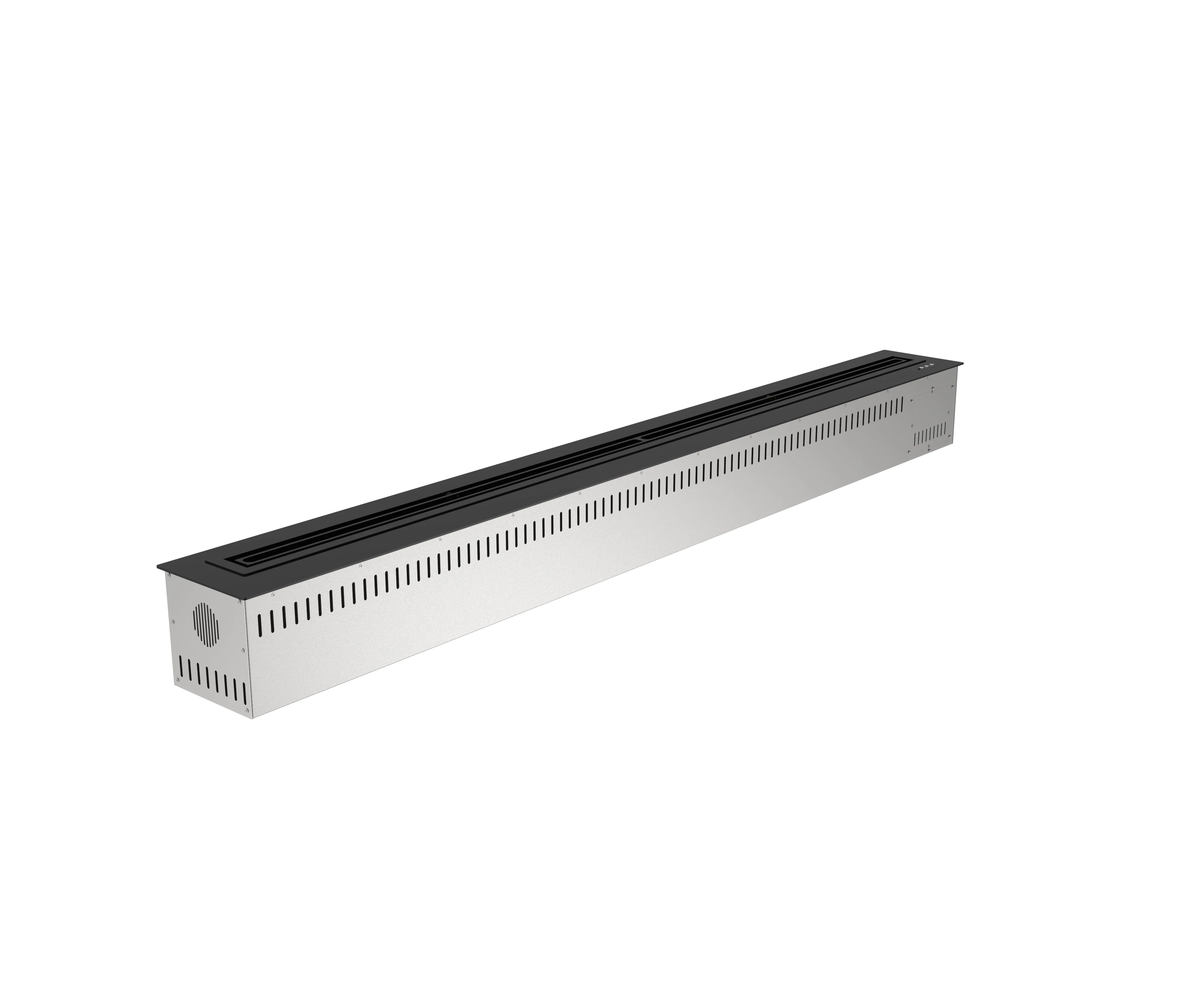 High Quality 304 Stainless Steel and Cheap Glass 3D Flame Modern Design Insert Electric Fireplace for Indoor Heating Portable