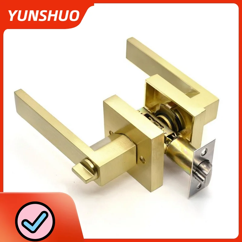 

Door Lock Handle Lock High-Grade Zinc Alloy Handle Lock Three-Pole Spherical Door Lock Bedroom Bathroom Hardware Accessories