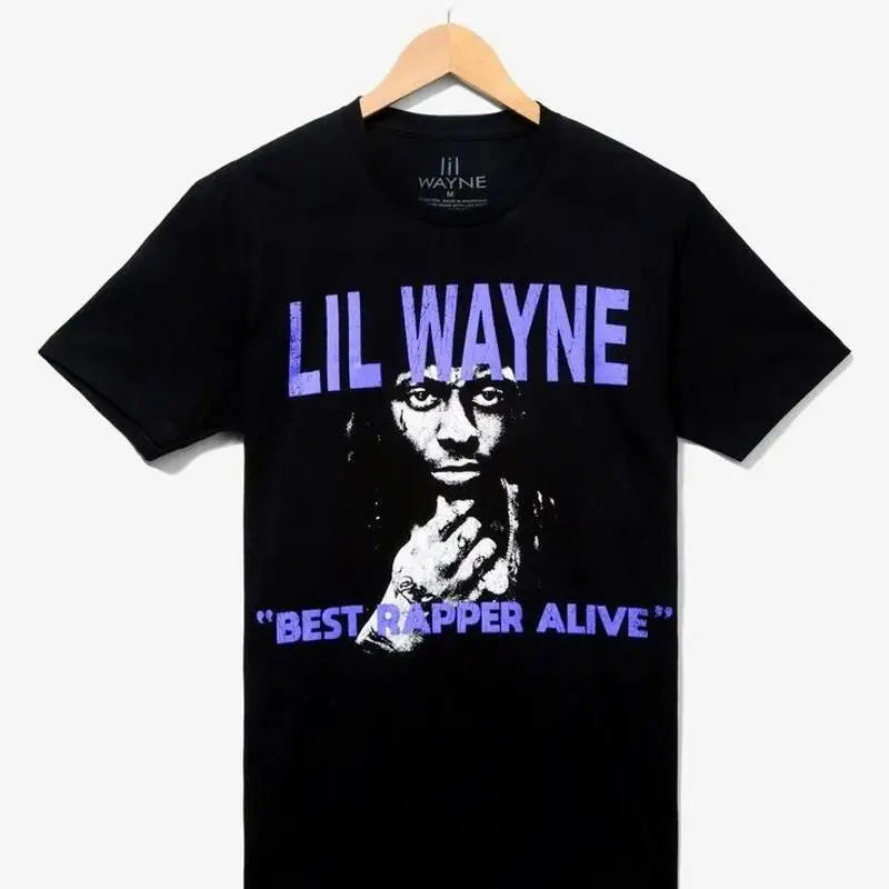 Lil Wayne Best Rapper Alive Portrait T-Shirt Gift Fan S-5XL IM0679