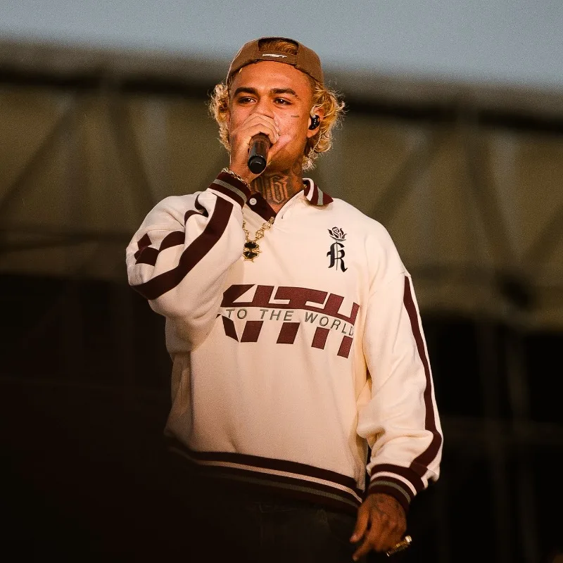 

American Trendy Style with Letter Embroidery Stitching V-neck Sweatshirt High Street Trendy Pullover Oversized Pullover Hoodie