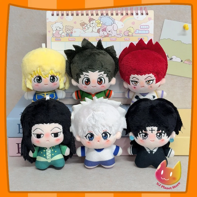 

10 см аниме H X H плюшевые куклы кулон мягкая Killua Zoldyck мягкая кукла брелок Hisoka Plusie игрушки веер дети Рождественский подарок украшение