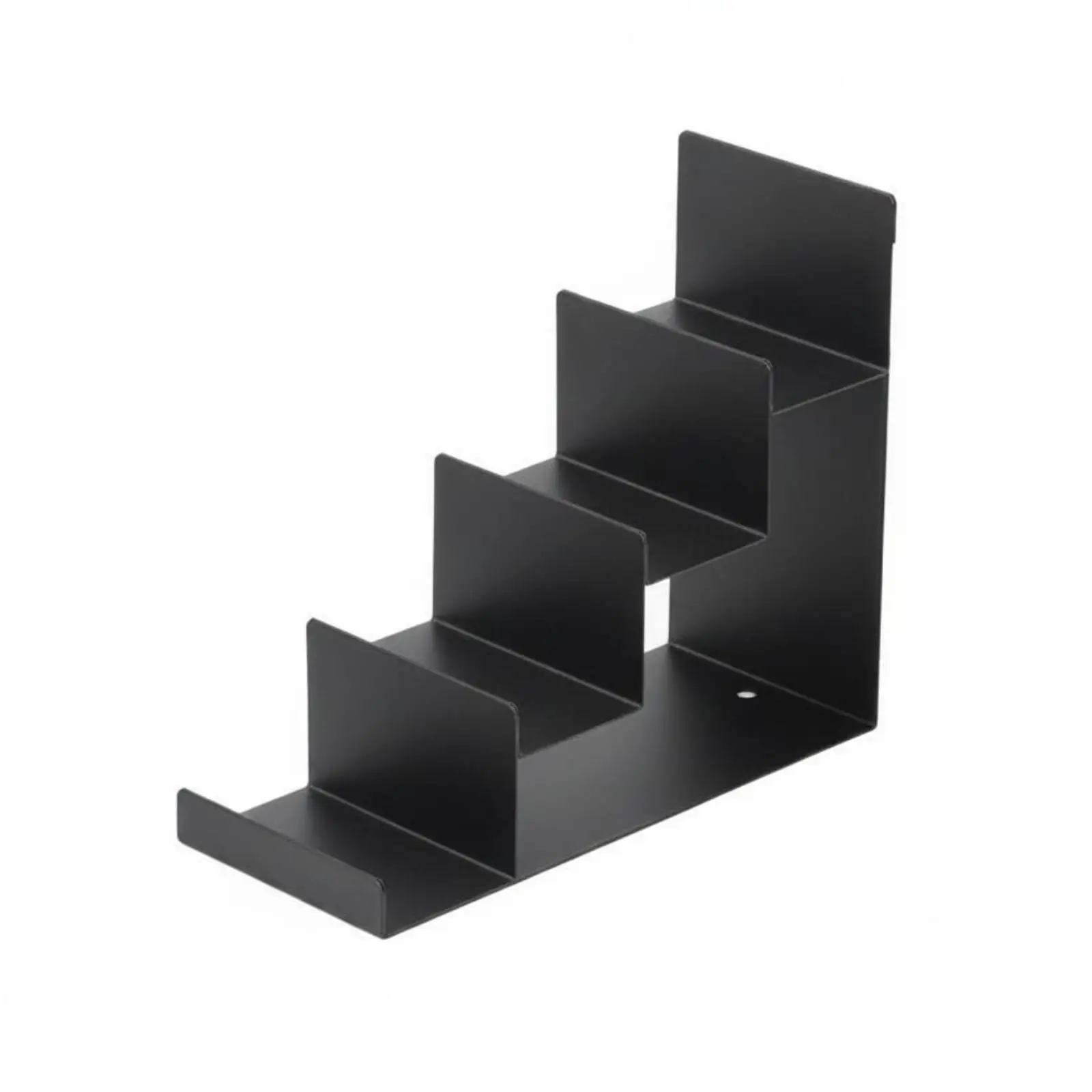 Floor-standing Iron Display Rack Tiered Shelf Organizer Stand for Wallet Card Storage in Apparel Store