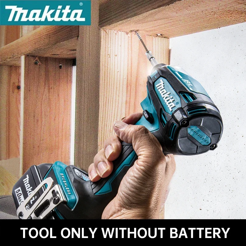 Makita DTD172 Cordless Impact Driver 18V LXT BL Brushless Motor Electric Drill Wood/Bolt/T-Mode 180 N·m Rechargeable Power Tools