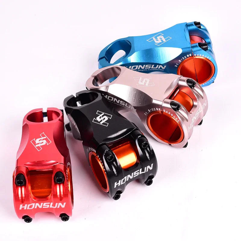 

PRO HONSUN stem 28.6*70*31.8/35 mm stem -17 degrees riser stem