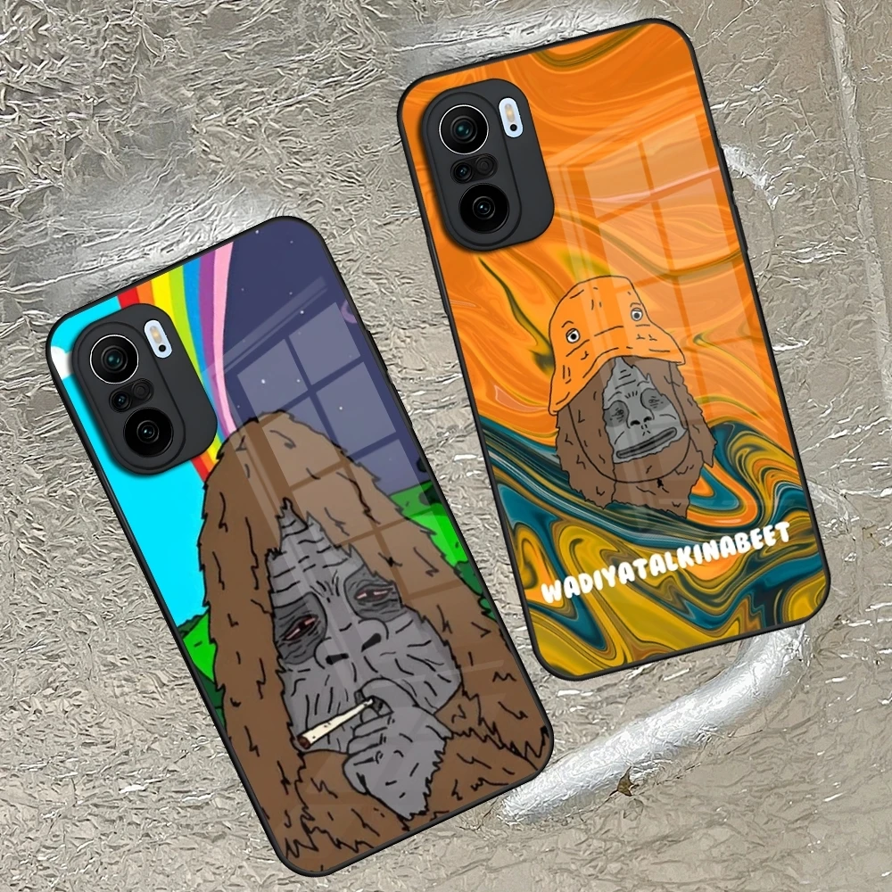 Anime Sassy The Sasquatch Phone Case for Xiaomi 14 13 12 11 13t 12t 11t POCO M6 M5 X6 X5 F6 F5 Ultra Pro Lite 5G toughened glass