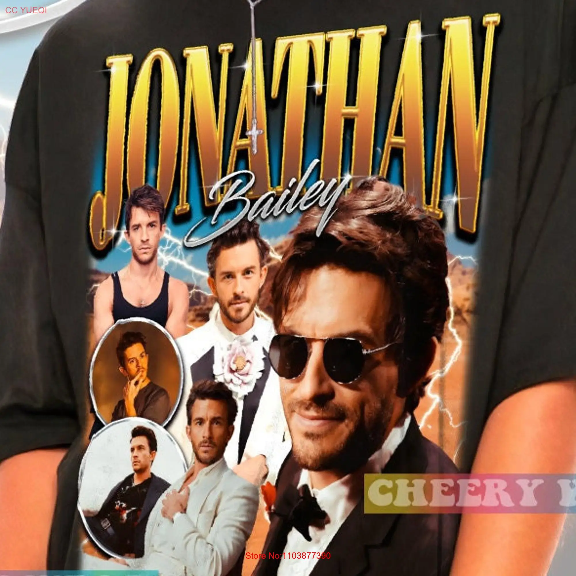 Jonathan Bailey T Shirt SweaT long or short sleeves