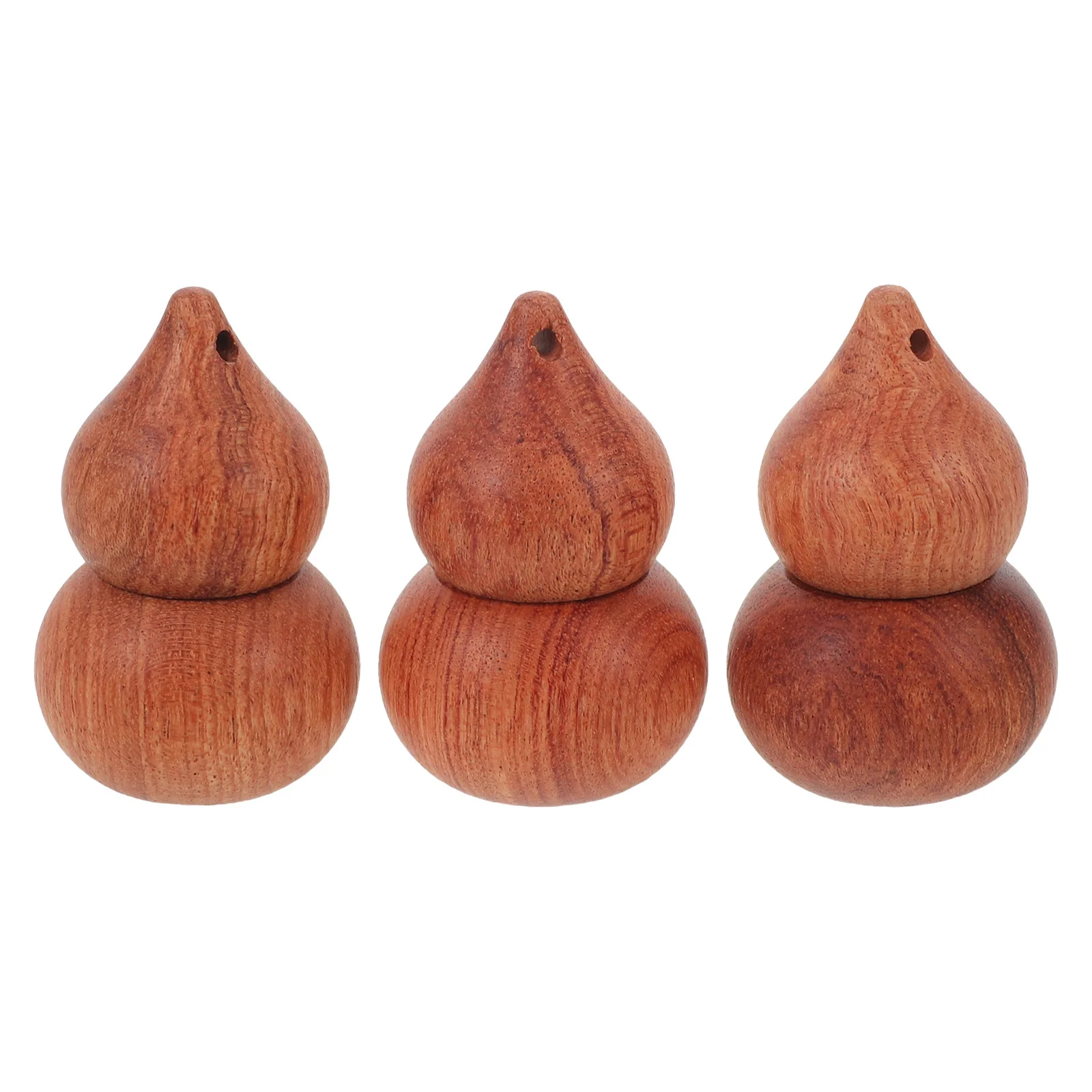 

3Pcs Wood Diffuser for Essential Oils Empty Car Freshener Bottle Portable Roller Aromatherapy Pendant Home Vehicle Use