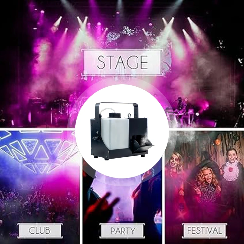 

High Quality Wireless Remote Haze Machine Water Based Fog Smoke Hazer for Home Party Wedding DJ Bar Stage Effect Gear