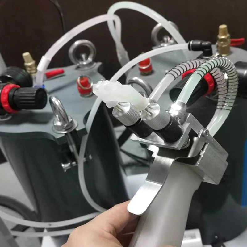 Pneumatic glue machine, stainless steel edge mark automatic dispensing machine