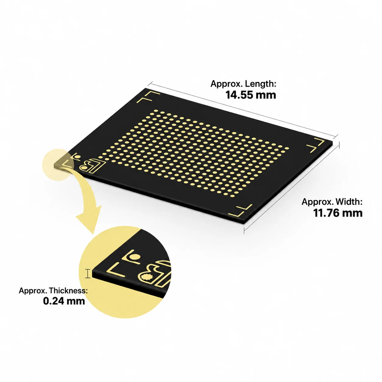 LB Tool NAND Conversion Board BGA315 To BGA110 Hard Disk Adapter For iPhone 12 13 14 15 Pro Max iPad Chip Upgrade Repair Tool