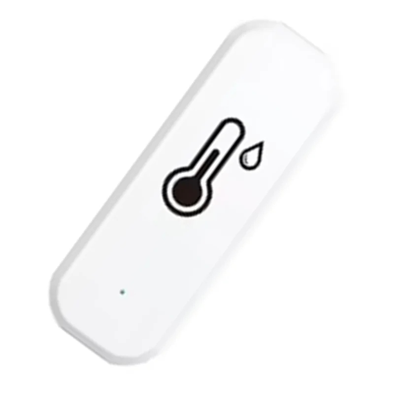 ABZW Wi-Fi датчик температуры и влажности в помещении датчик влажности с питанием от батареи приложение мониторинг для Alexa Google Home Voice