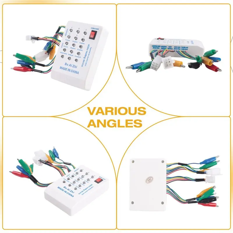 AT19-4Pc 24V/36V/48V/60V/72V Electro Car E-Bike Scooter Brushless Motor Controller Tester Electronic Module High Performance