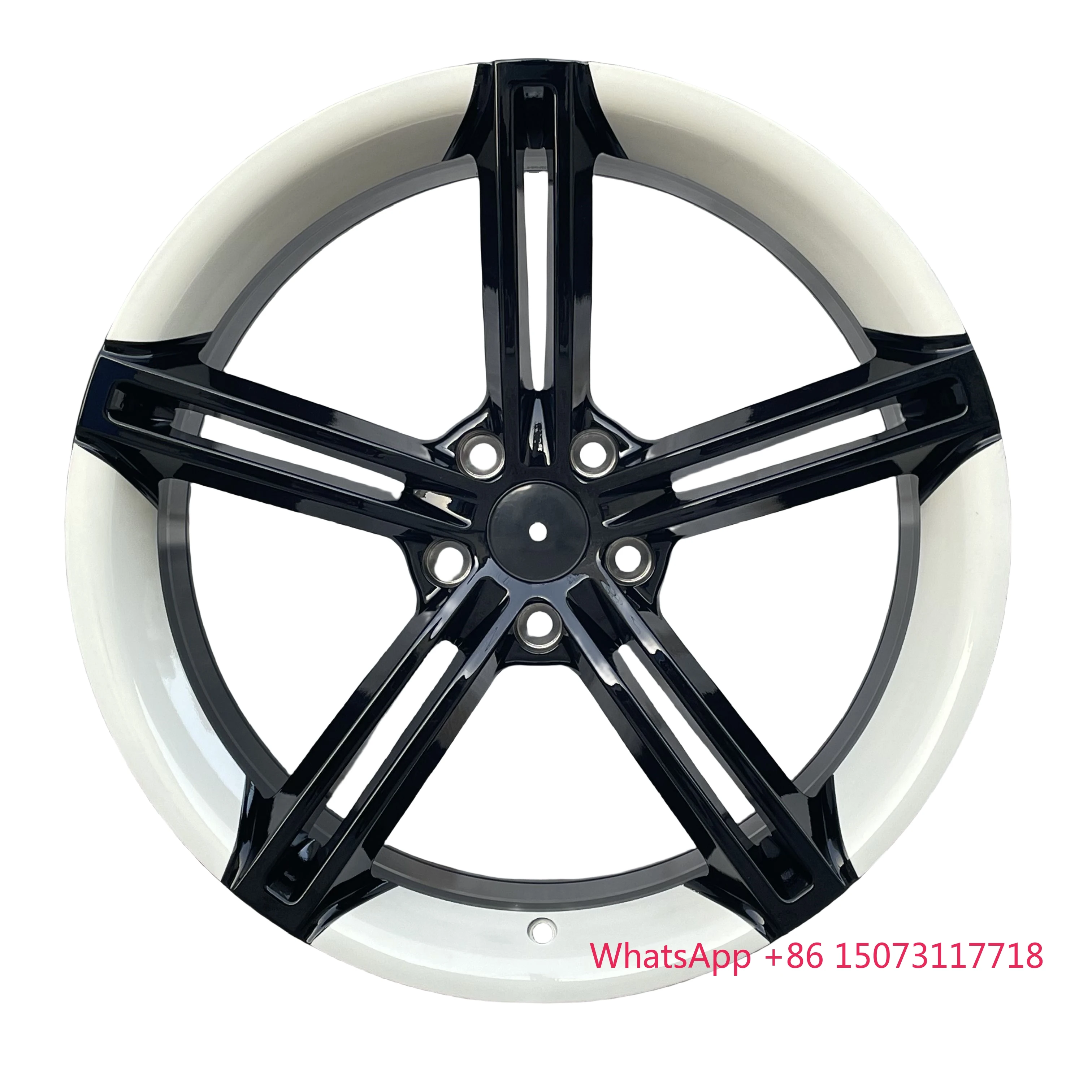 

Black & White 18-19 Inch Flow Formed Wheels 5x112/5x114.3/5x108 for Kia