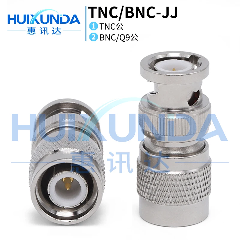 

TNC/BNC-JJ TNC male to BNC male adapter BNC/TNC-JJ connector adapter Q9
