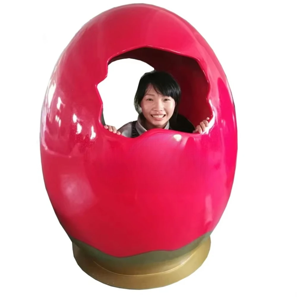 

Fiberglass Easter Egg Props Home and Party Decorations Mall and Photography Supplies