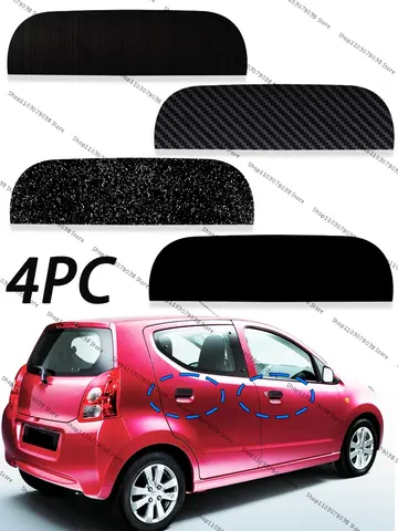 För Suzuki Alto 2009 2010 2011-2014 Klistermärke för innerdörrhandtag i kolfiber, dörrhandtagsskydd, klistermärke, skyddande klistermärke 12 best sales Suzuki Alto skalenlig modell - №8