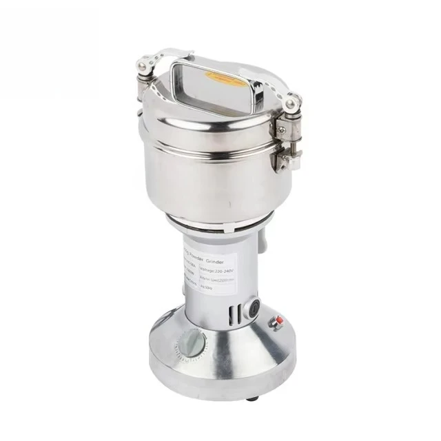 Electric 1500g High-Speed Commercial Spice Powder Grinder Exquisite Large Capacity Multi-functional Food Grinder Motor