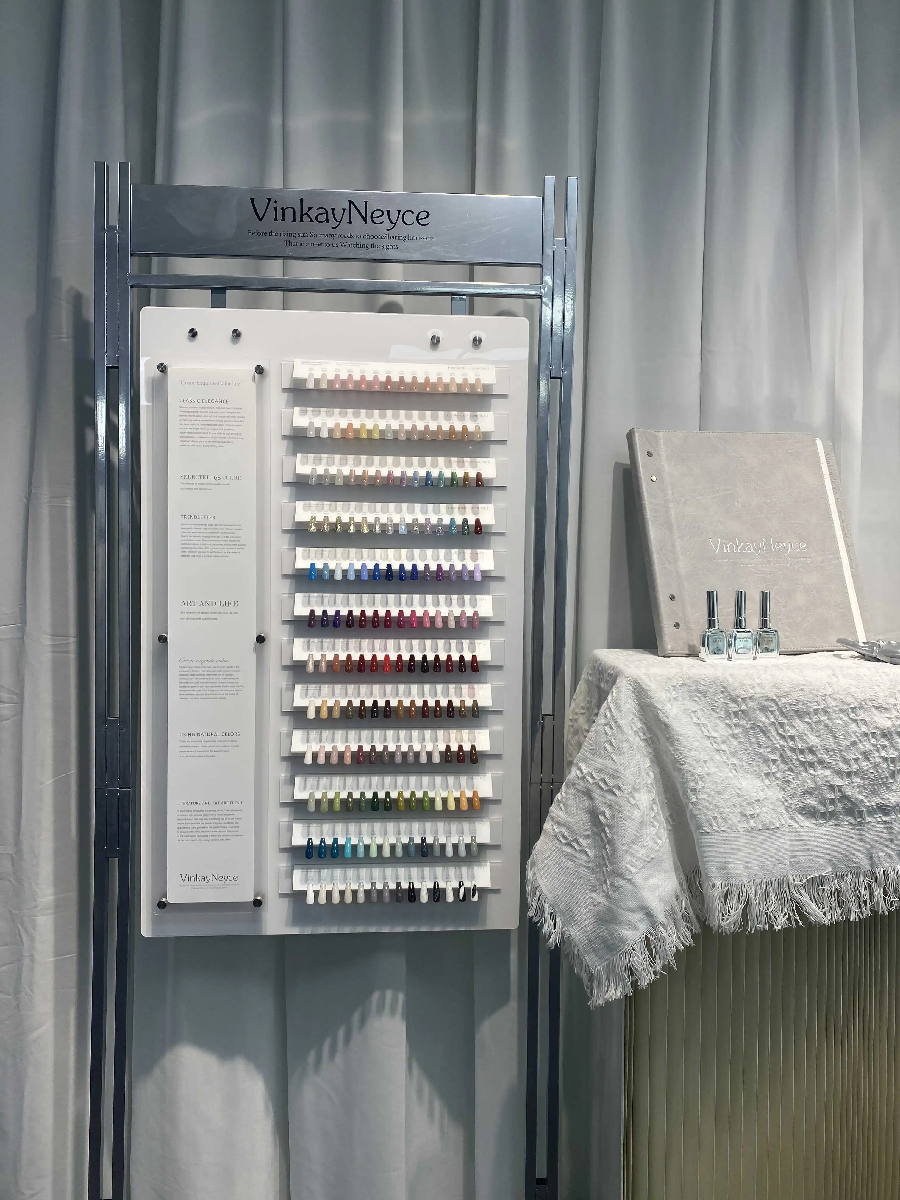 

VK High-Density 168 Colors Solid Color Flash Nail Gel Set 2025 New Hema-free Tpo-free French Style UV Gel Nail Salon Wholesale