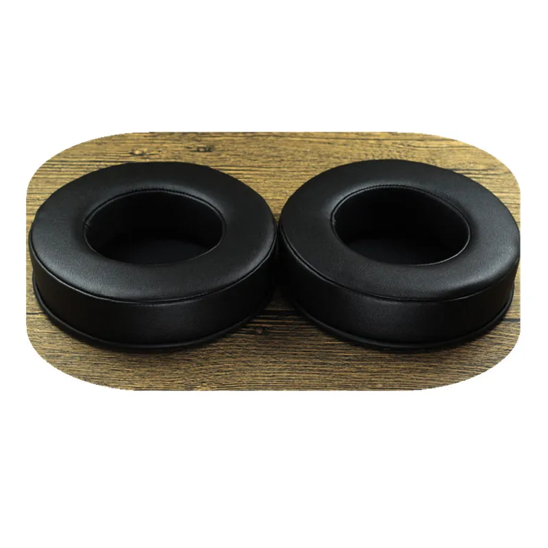 2 stücke Polsterset 70 75 80 85 90 95 100 105 110 115 120MM Kopfhörer Ohr Pads Abdeckung Ohr pads Headset Schaum Kissen Ohrenschützer Schwarz