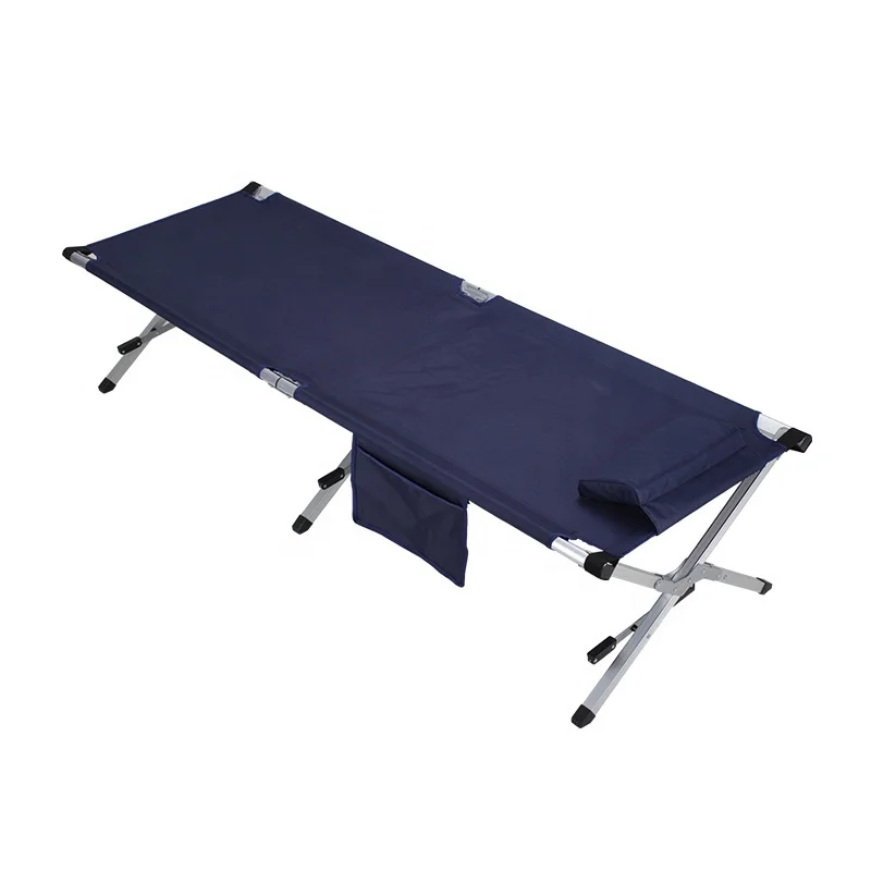 YTYIN YTYIN Portable Oem Aluminum Outdoor Oxford Sports Uniuersal Folding Sleeping Camp Cot Camping Bed Ultralight