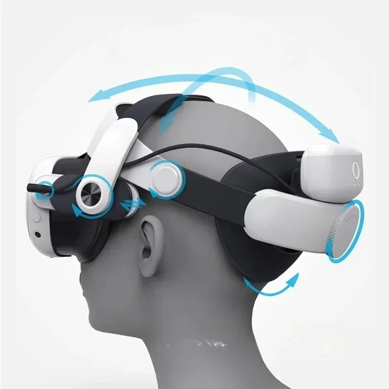 Suitable for oculus quest3 headgear accessories M3 pro battery life long-lasting magnetic power supply easy to replace