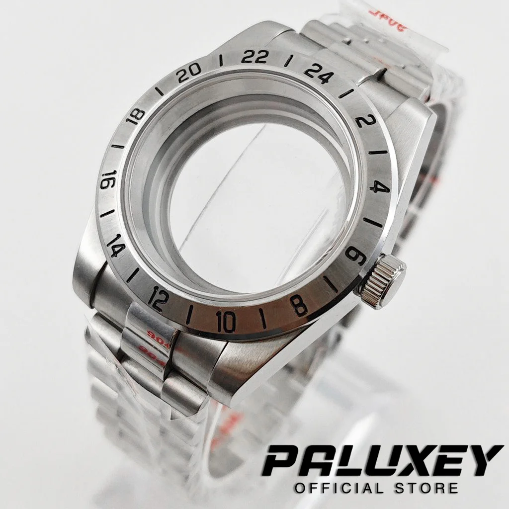 

Корпус для часов NH35 39 мм серии Bay с сапфировым стеклом, подходит для механизмов NH34, NH35, NH36, NH38, NH70, ETA2824, с браслетом в стиле Presidential.