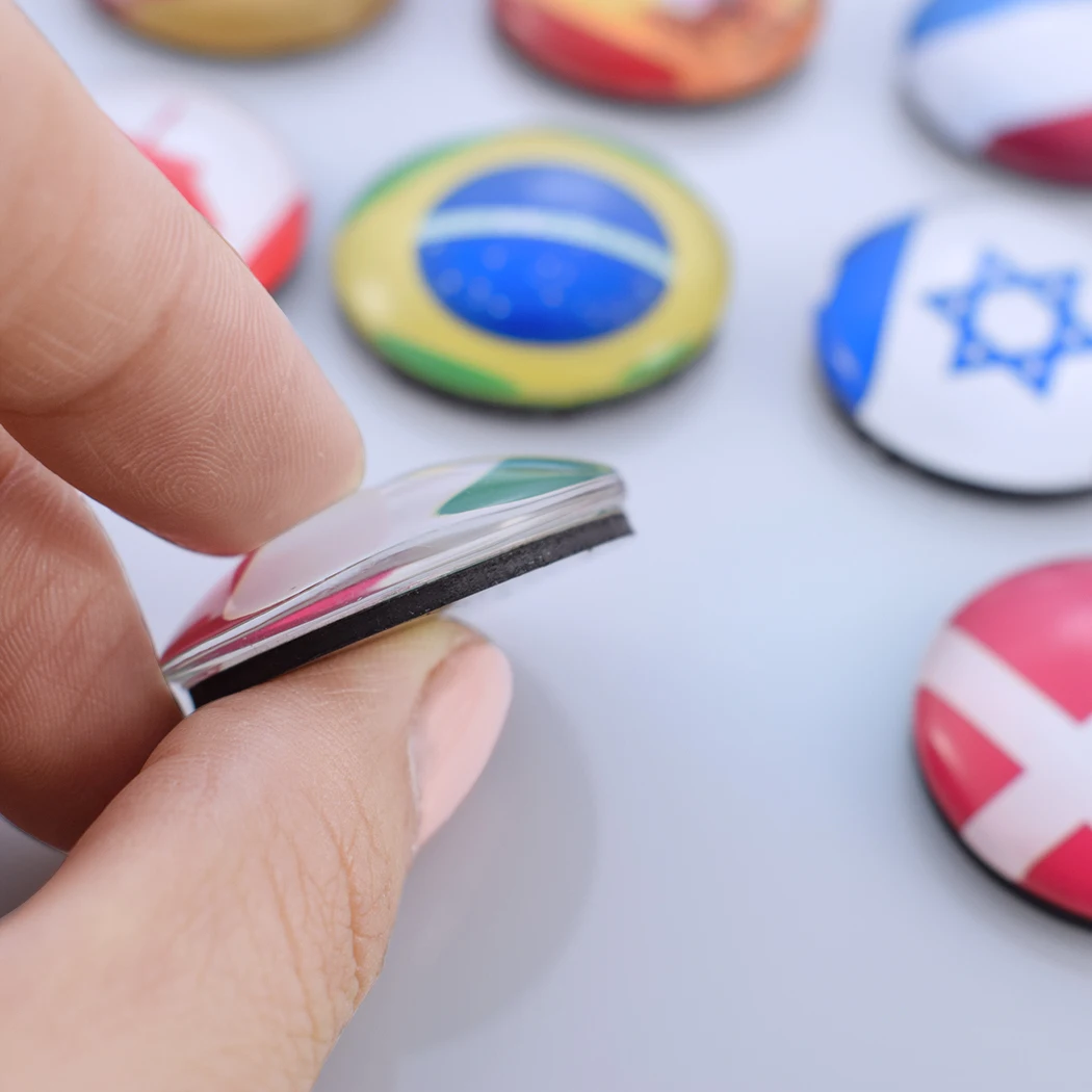 1pc Circular Magnet Size 50mm for Refrigerator Kitchen Whiteboard Adsorption Magnet Flag Photo