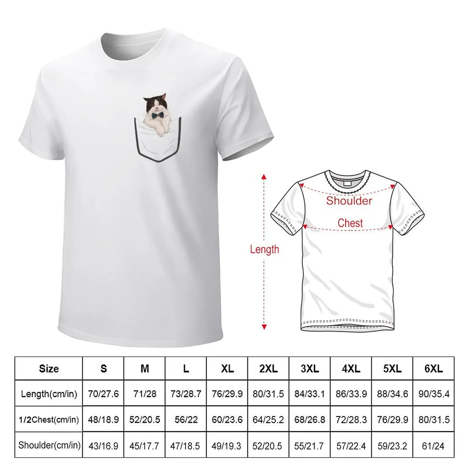 pocket chonk T-shirt boys whites cute tops t shirts for men cotton