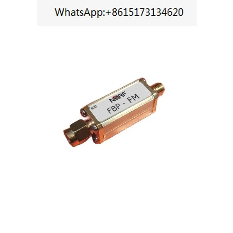 

Полосовой фильтр 88–108 МГц, полосовой фильтр FM-трансляции, интерфейс SMA, сверхмалый объем.