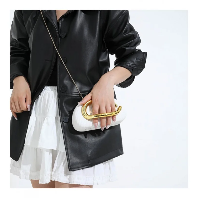 

Women's Shoulder Bag Crafted From Premium Leather Featuring Paris Trendy Daily Elegant Style​