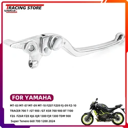 MT Motorcycle Adjustable Brake Levers For YAMAHA MT03 MT07 MT09 MT10 FZ07 FZ FJ 09 Accessories Tracer 700 7 /GT 900 /GT FZ6 660