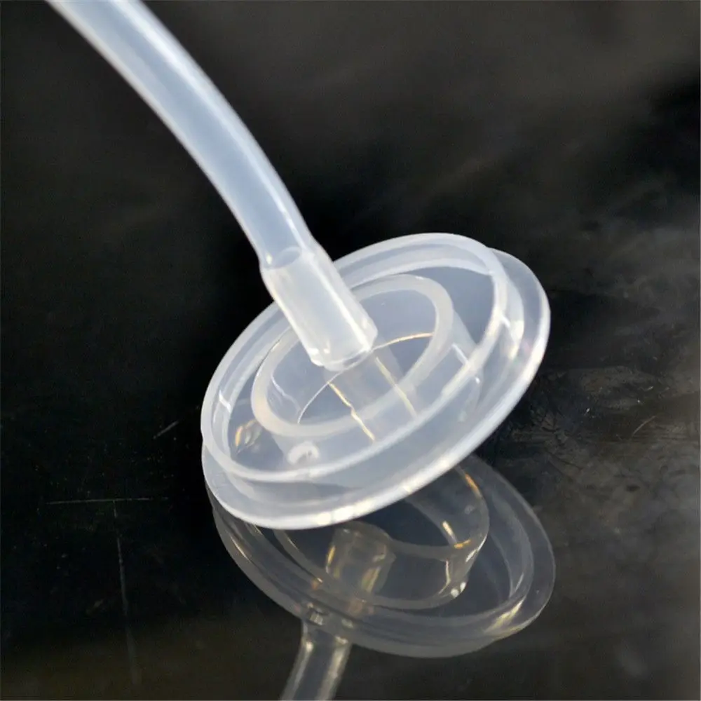 قطار سيليكون الطفل في امتصاص لحديثي الولادة زجاجة الطفل القش زجاجة الطفل الملحقات القياسية عيار تغذية الملحقات