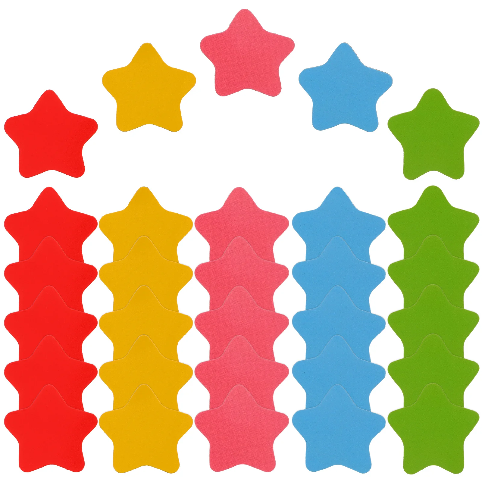 120 peças adesivos de estrelas de armários magnéticos para crianças ímãs de geladeira de quadro negro