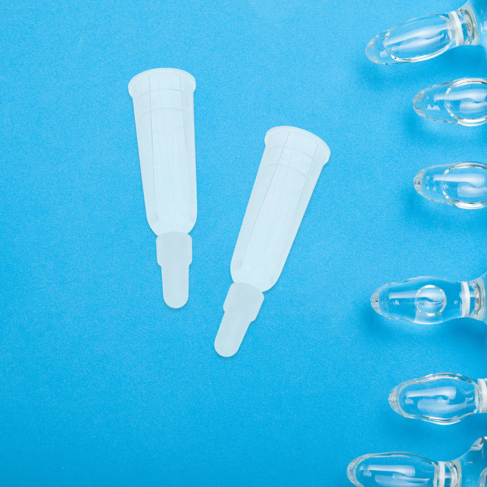 10Pcs Ampule Finger Protection 2ml Opener Liquid Dispensing Tips Vial Toppers Transparent Dropper Caps Ampule Finger Protection