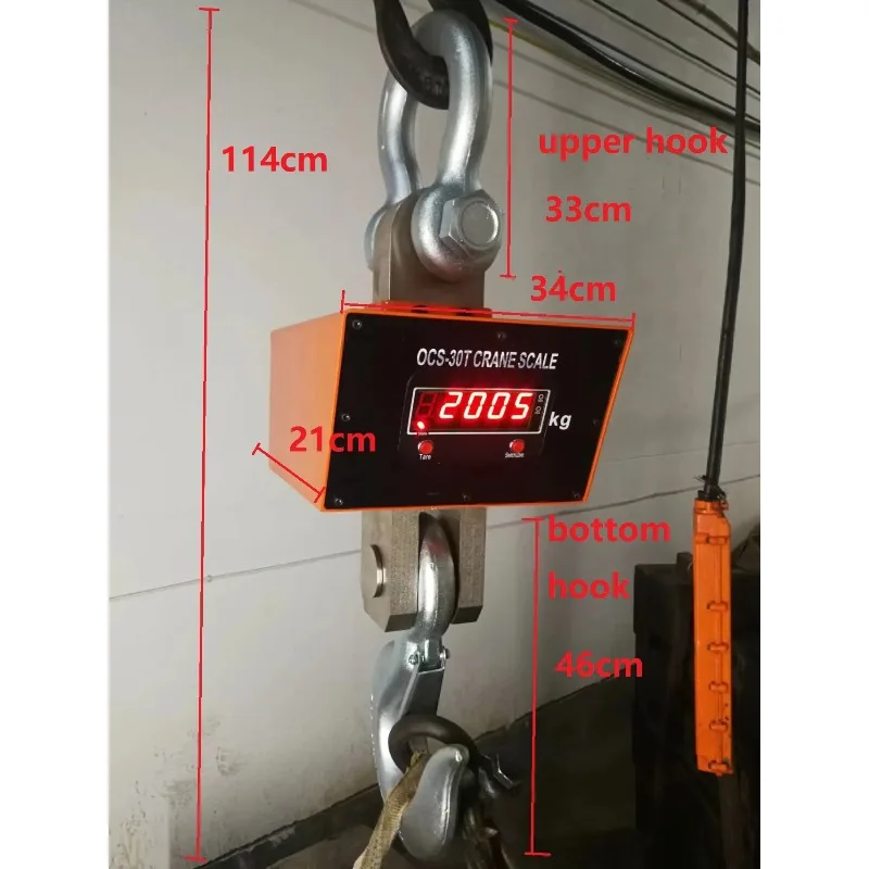 

【Best-selling】OCS-01-30T Wireless Crane Scales Wooden Box Packaged Product