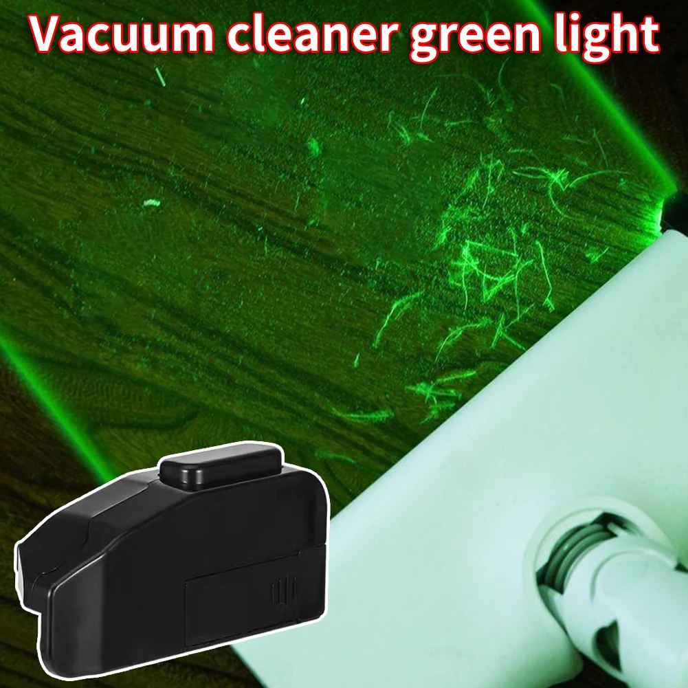 Vacuum Cleaner Laser Light Green Light Clean Up Hidden Dust Pet Hair Human Hair Dust Detection Light for Dyson for Home Pet Shop