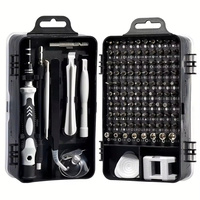 Precision Screwdriver 115 In 1 Set Magnetic Mini Screw Nuts Bits Electronics Repair Tools Kit for Computer PC Mobile Phone