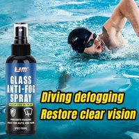 KJM Anti-Fog Spray for Swimming Goggles, Eyewear, Glasses - Long-Lasting Anti-Fog Protection, Quick Application, Compatible w