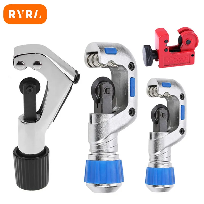 Stainless Steel Roller Type Tube Cutter Metal Scissor Bearing Pipe Cutter Copper Tube Plumbing Cutting Refrigeration Tools