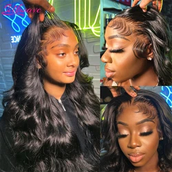 Silkwave 250 Density 13x6 Hd Lace Frontal Wigs Human Hair Body Wave Lace Front Human Hair Wigs For Women Glueless Pre Plucked