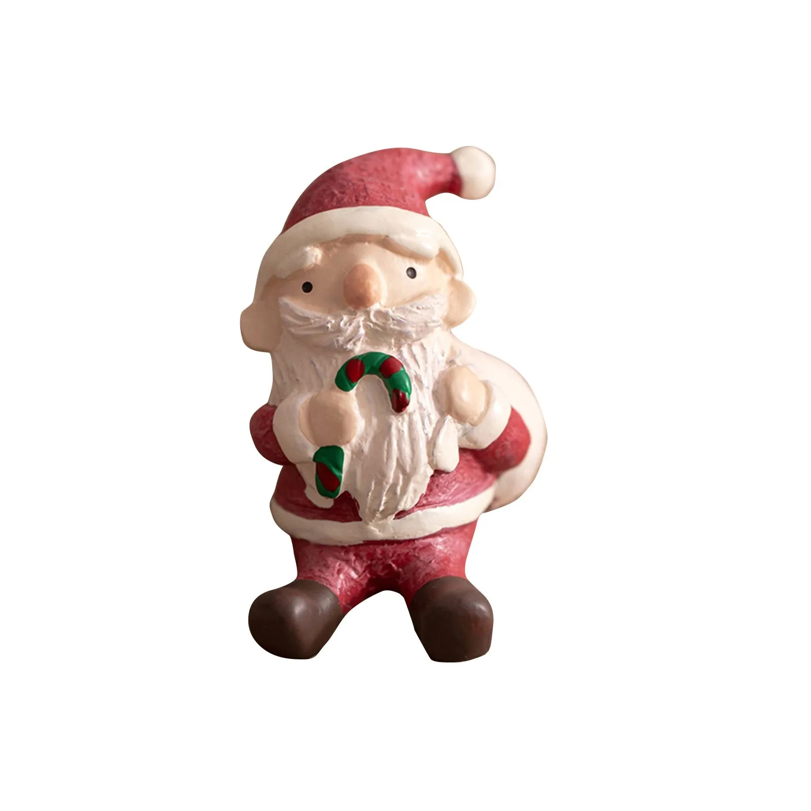 2024 Christmas Resin Ornaments Decoration Desktop Elk Snowman Old Man Scene Layout Home Crafts 2025 Christmas Decorations